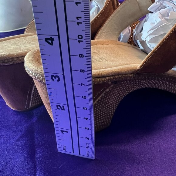 ๐easy Street Comfy 3 inch high Heels Slide Sandals with Adjustable Straps - Picture 10 of 16